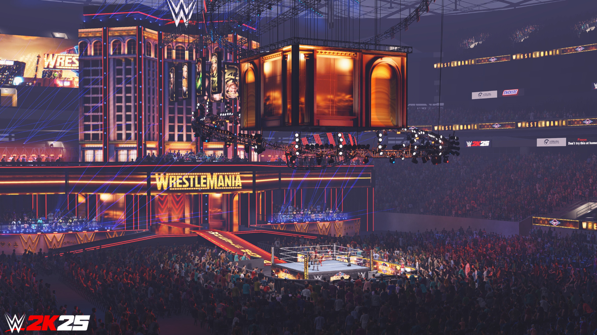 WrestleMania 41 Arena WrestleMania 41 Arena