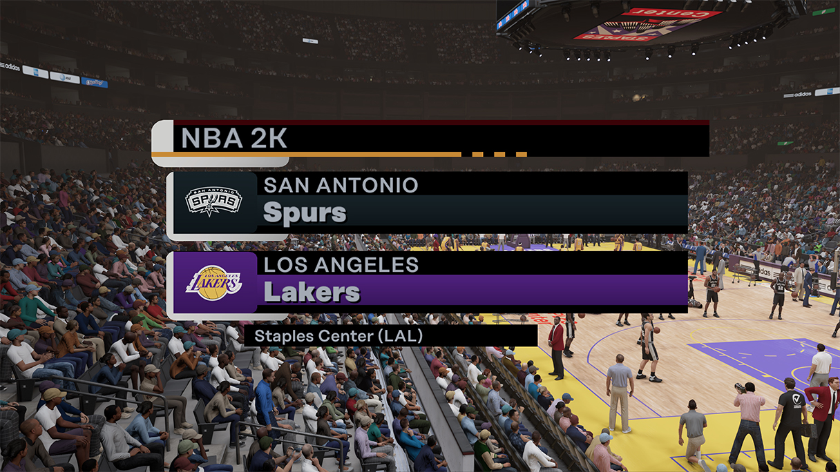 San Antonio Spurs Vs LA Lakers