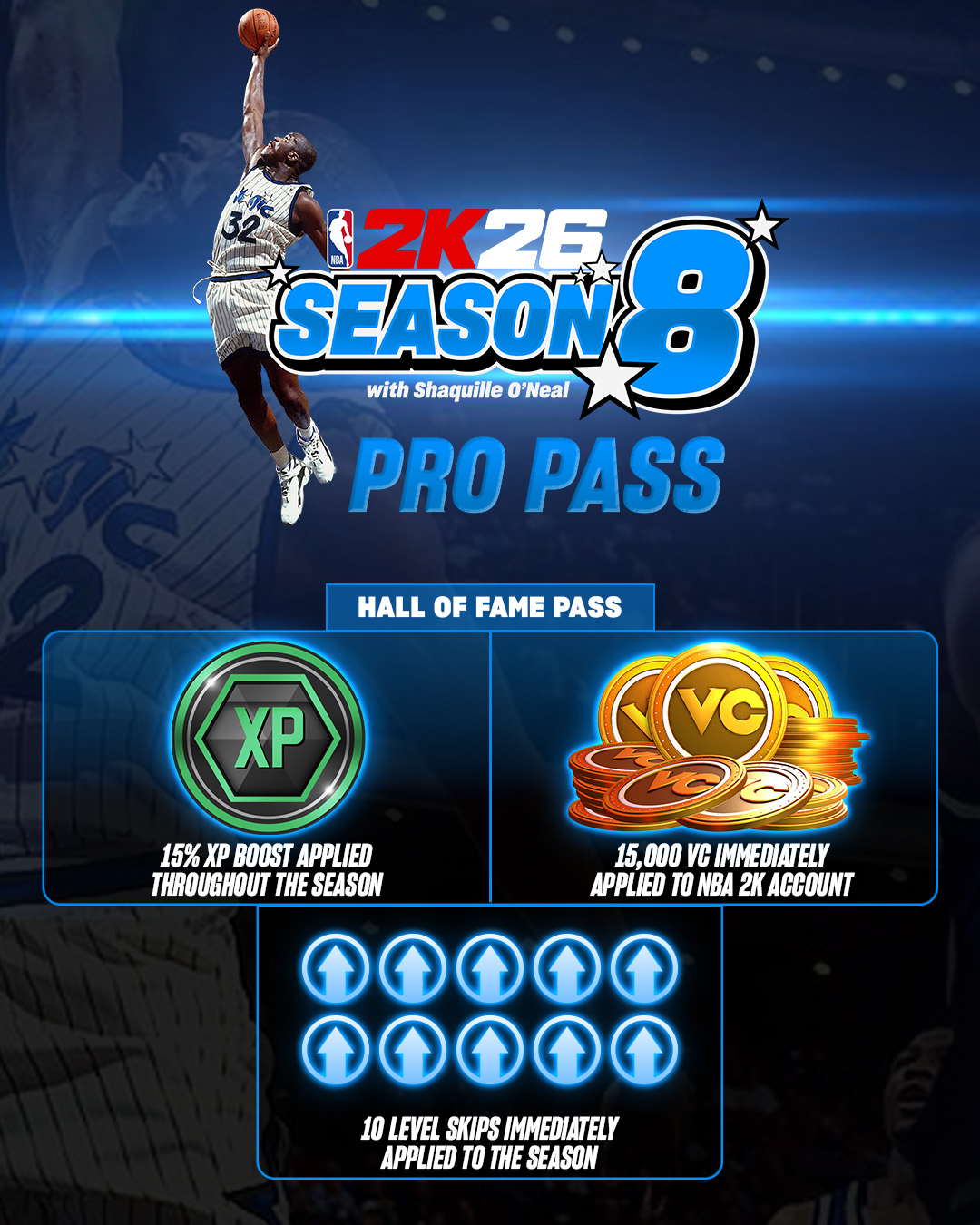 SEASON 8: HALL OF FAME REWARDS SEASON 8: HALL OF FAME REWARDS