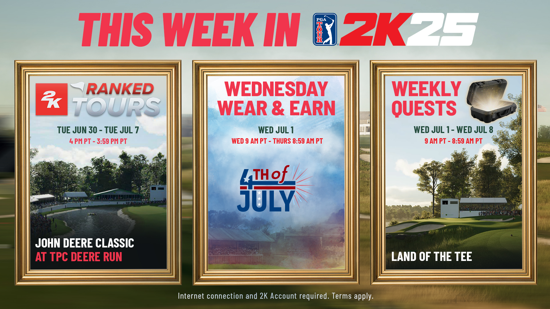 THIS WEEK IN PGA TOUR 2K25 THIS WEEK IN PGA TOUR 2K25