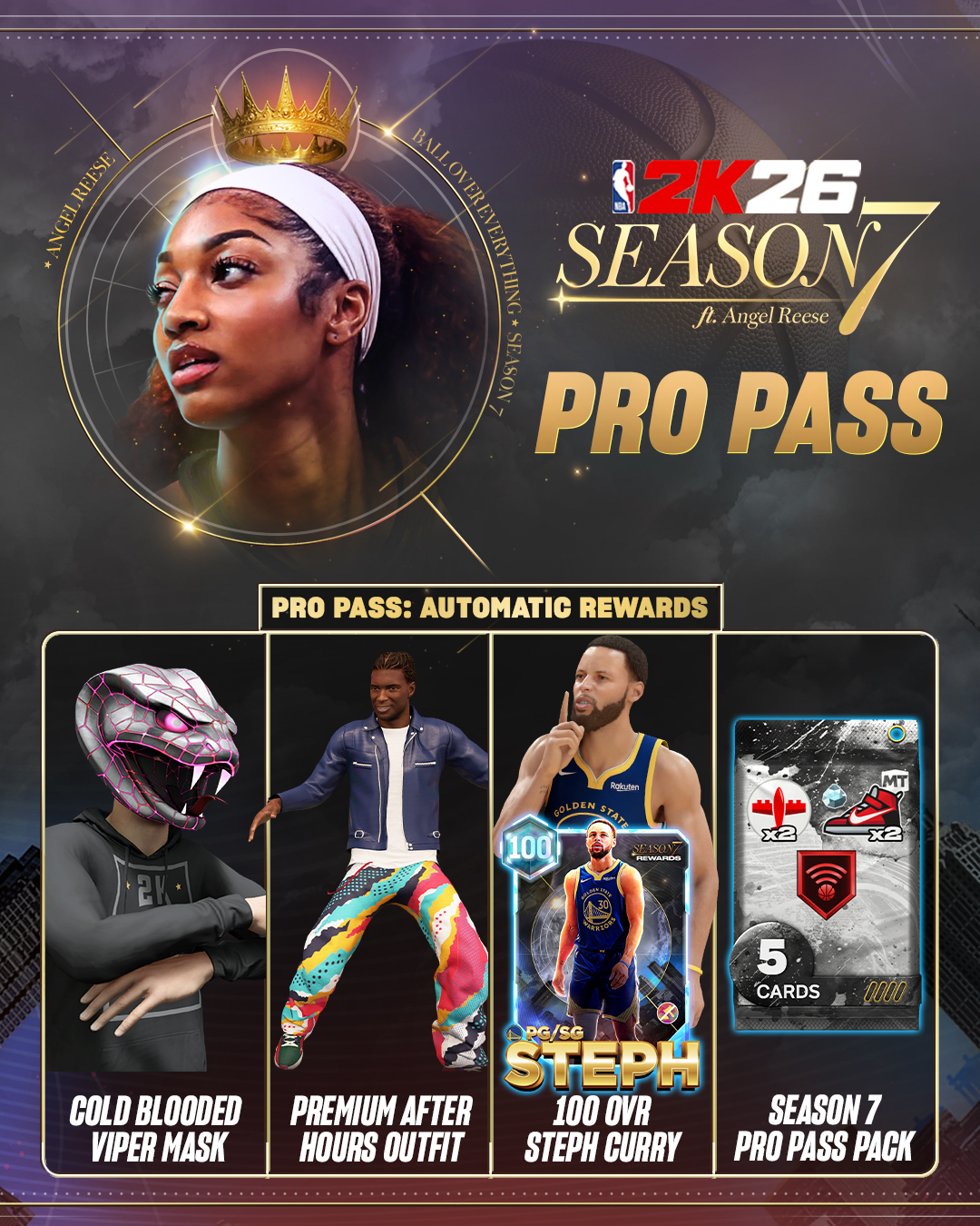 SEASON 7: PRO PASS AUTOMATIC REWARDS SEASON 7: PRO PASS AUTOMATIC REWARDS