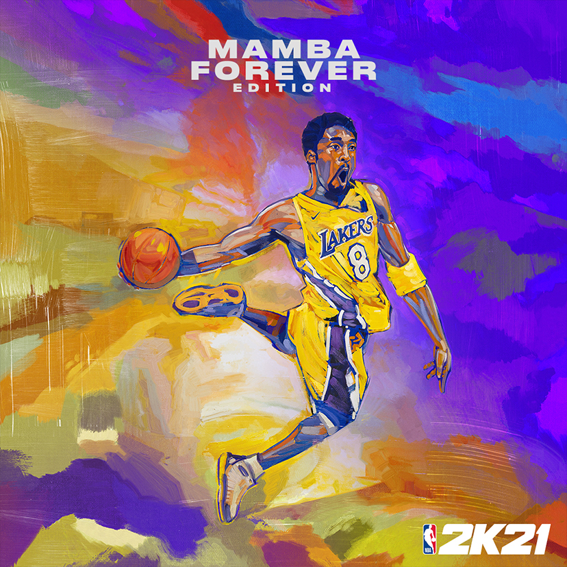 NBA 2K21 Cover Athlete Kobe Bryant Current Gen