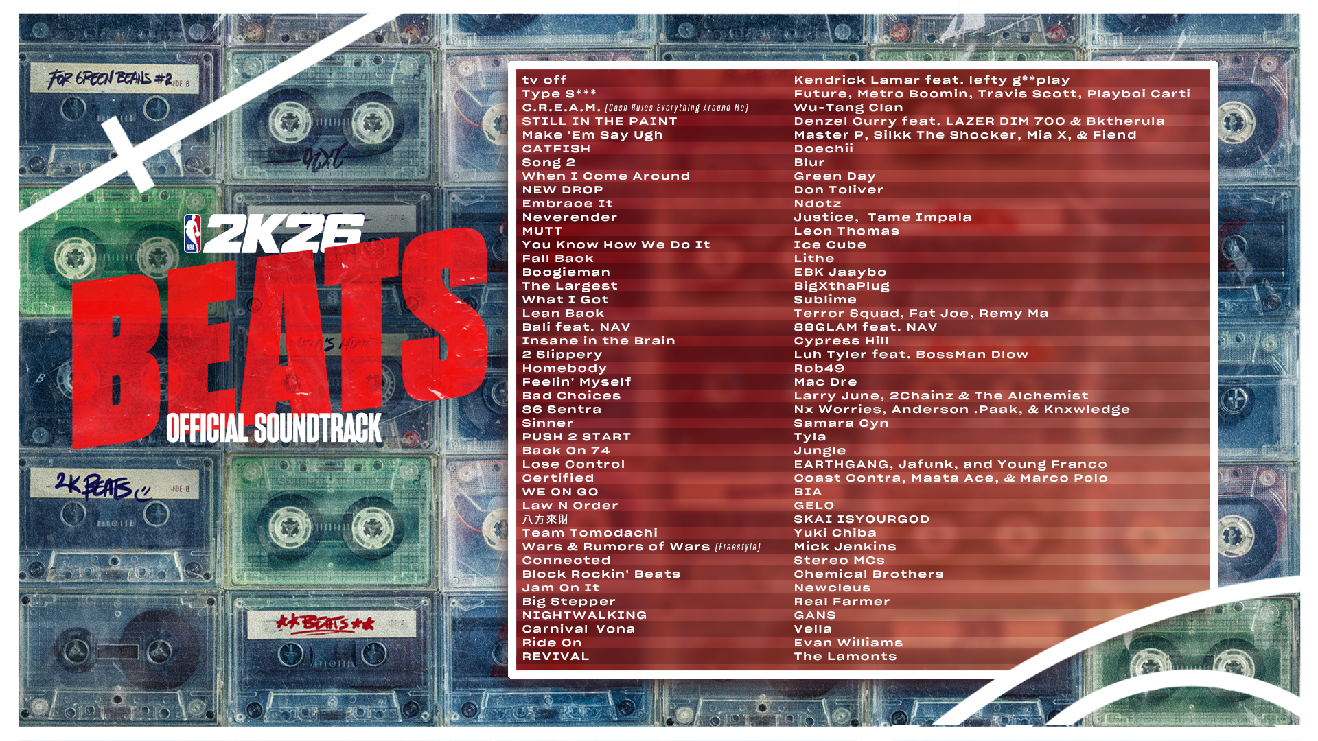 NBA 2K26 - 2K Beats Official Soundtrack NBA 2K26 - 2K Beats Official Soundtrack