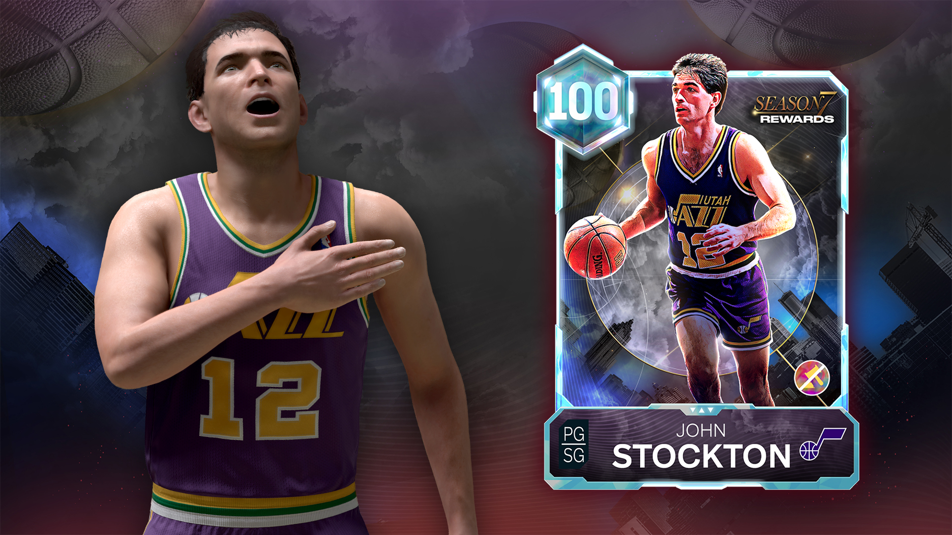 Level 30 100 OVR John Stockton Level 30 100 OVR John Stockton