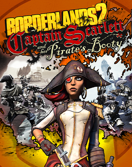 Borderlands 02- DLC 1 - Captain Scarlett and her Pirate’s Booty - 425x535px