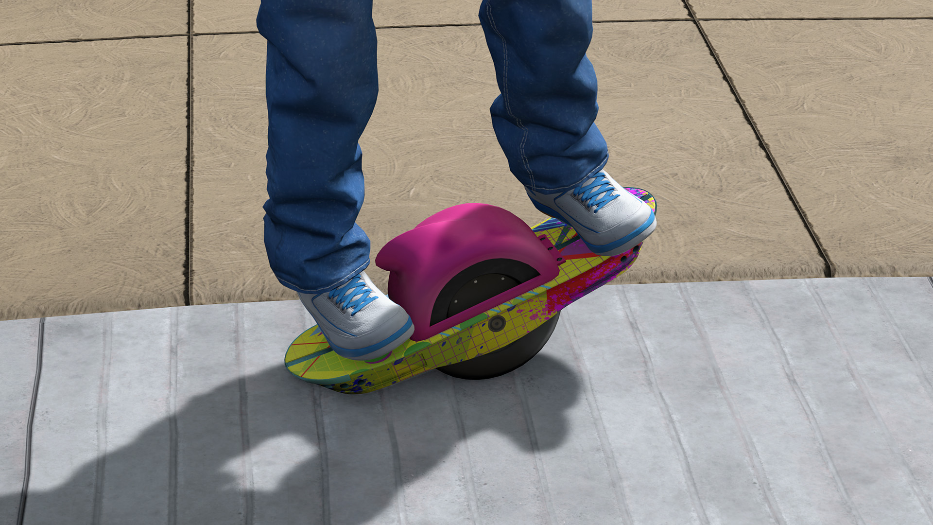 Level 18: One Wheel Vehicle 