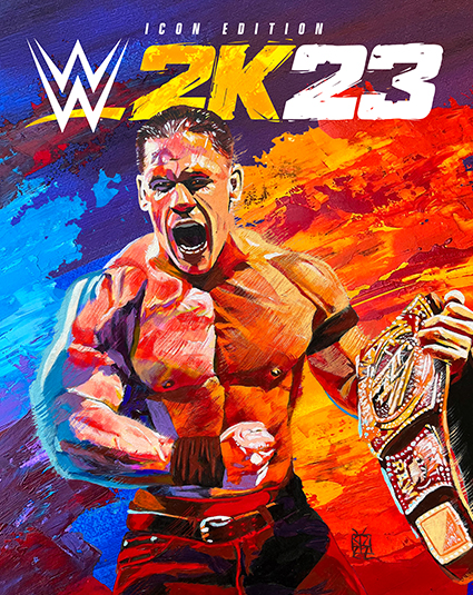 WWE 2K23 Le Site Officiel WWE 2K23   WWE23 WEBSITE MODULE3 SKU ICON WWE23 