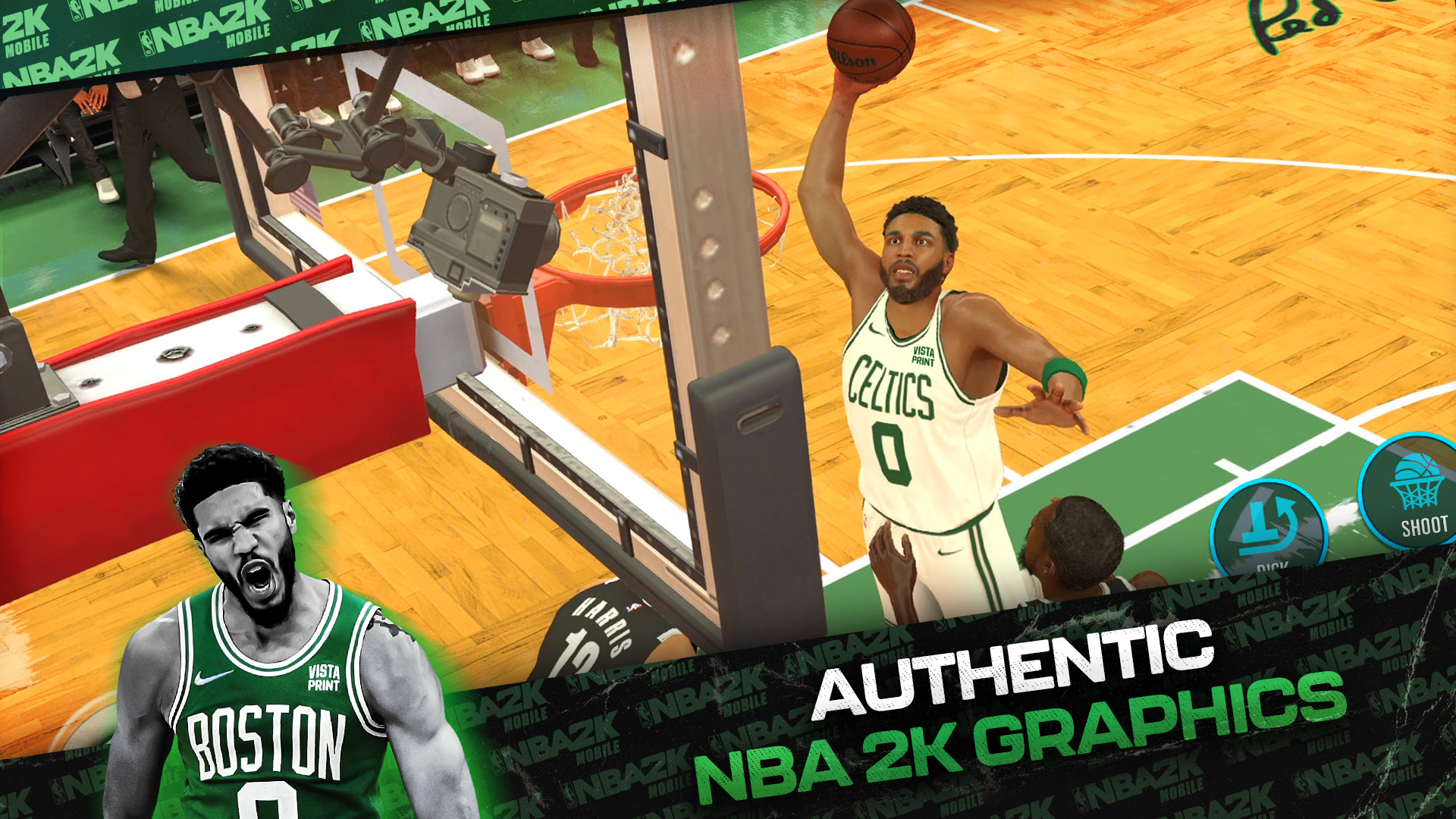 Authentic NBA 2K Graphics