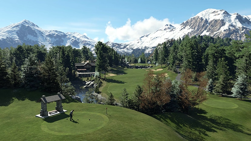 pga tour 2k23 easiest course