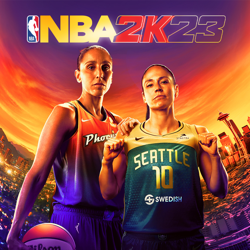 NBA 2K23 Cover Athletes Diana & Sue