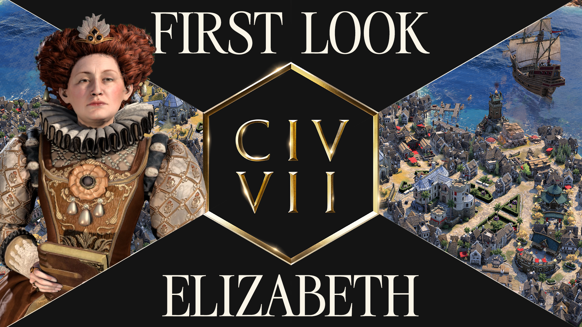 Elizabeth I, the Hall of History Collection's other new leader, built around Trade Routes and naval expansion. Image: 2K.