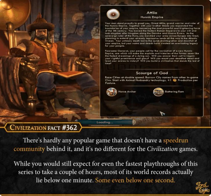 Civilization Fact #362