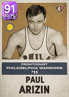 Paul Arizin NBA75