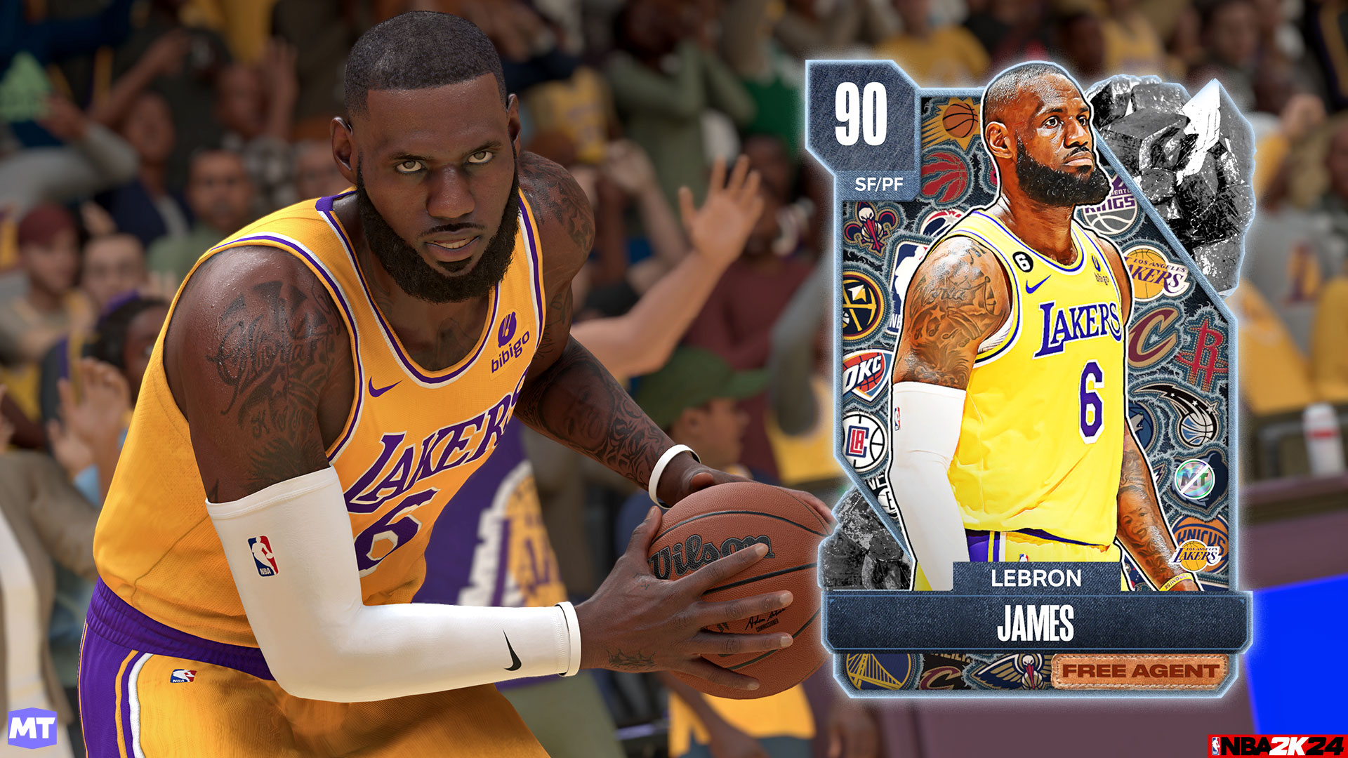 LOS ANGELES LAKERS CUSTOM JERSEY + COURT TUTORIAL! BLACK MAMBA + GOLD  UNIFORM! NBA 2K22 MyTeam! 