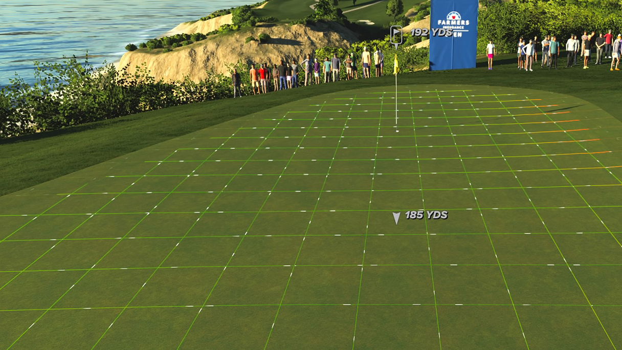 PGA TOUR 2K23 GREEN GRID