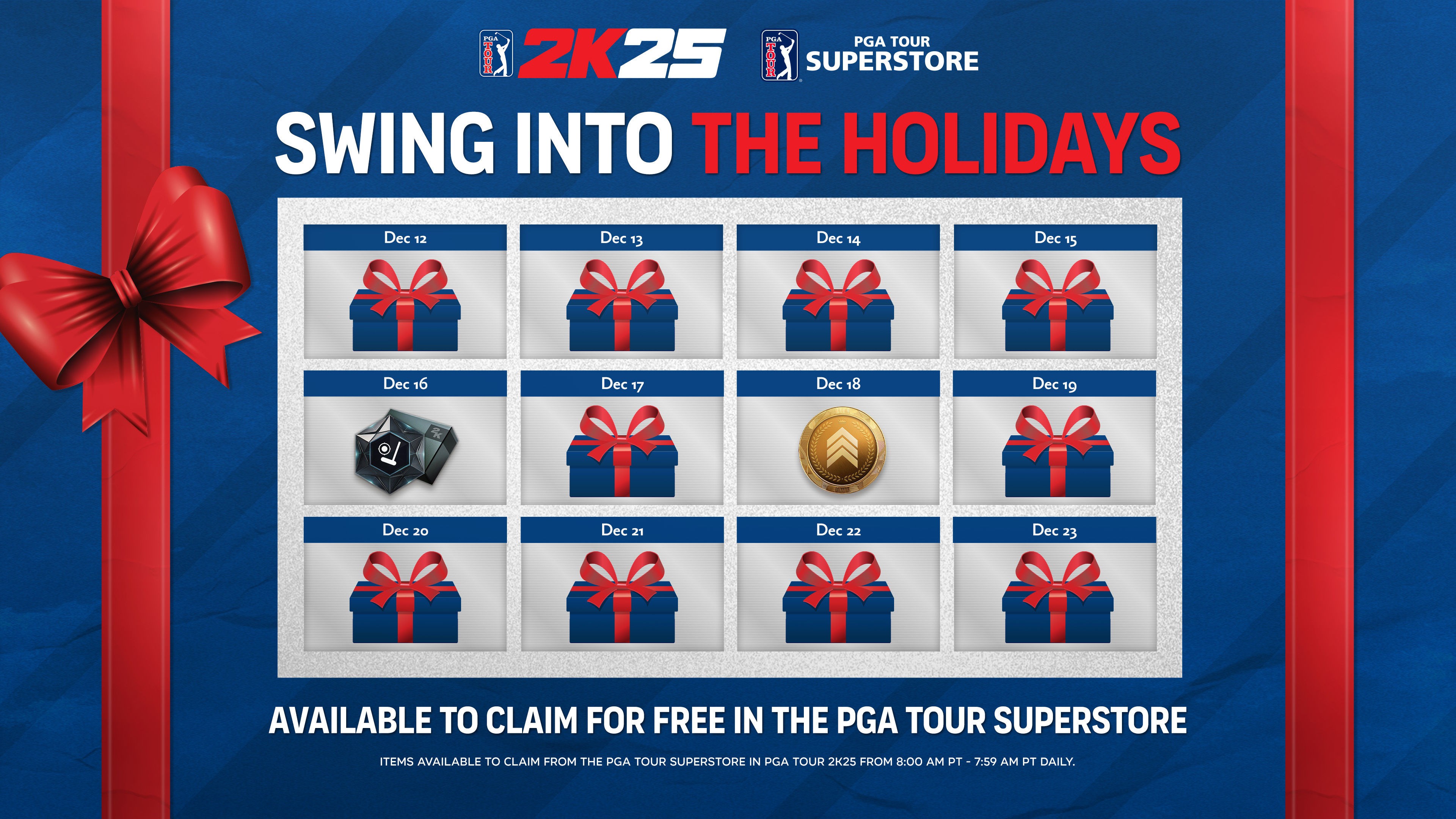 TEE OFF ON THE 12 DAYS OF GIVEAWAYS!