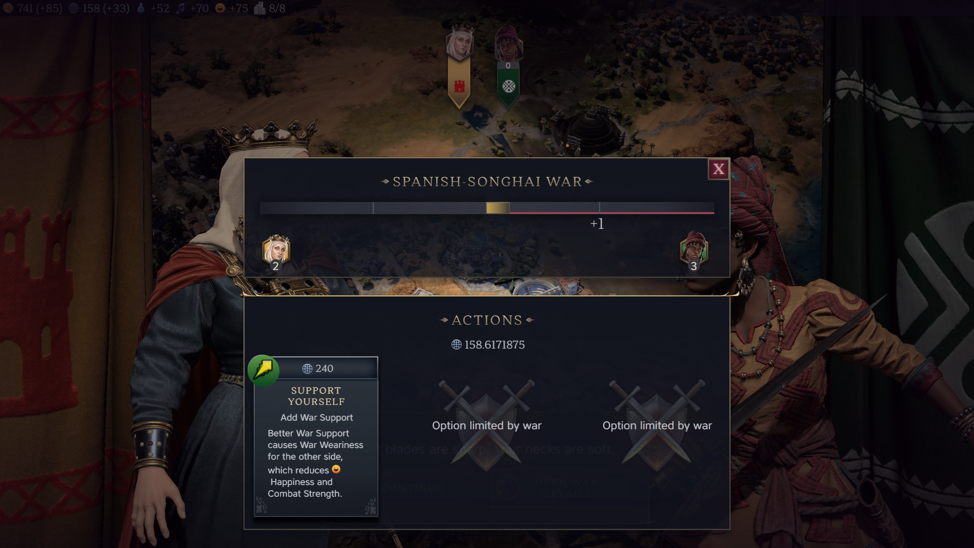 Dev Diary 6 - War Support