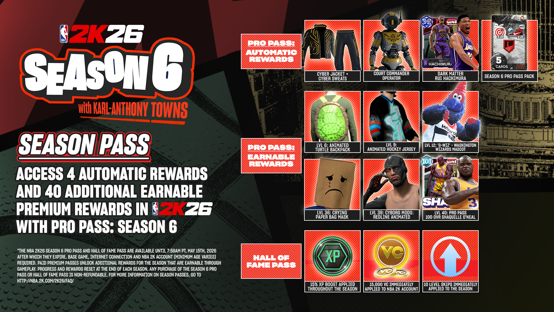  Season 6 Season Pass