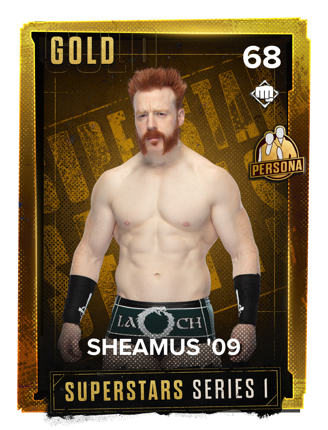 Sheamus Gold superstar series 1 000