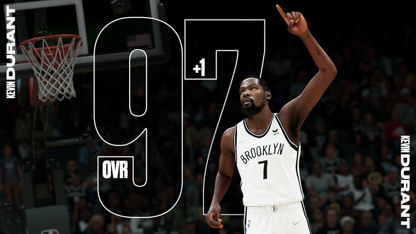 NBA2K22 Player Ratings Durant