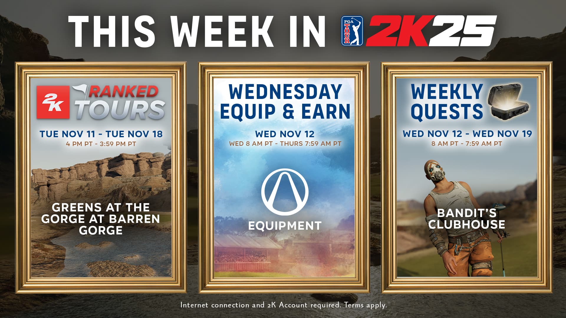 This Week in PGA 2K25