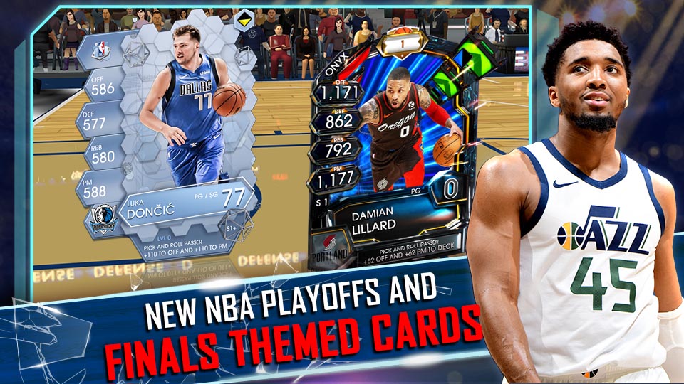 NBA SuperCard Playoffs and Finals Cards