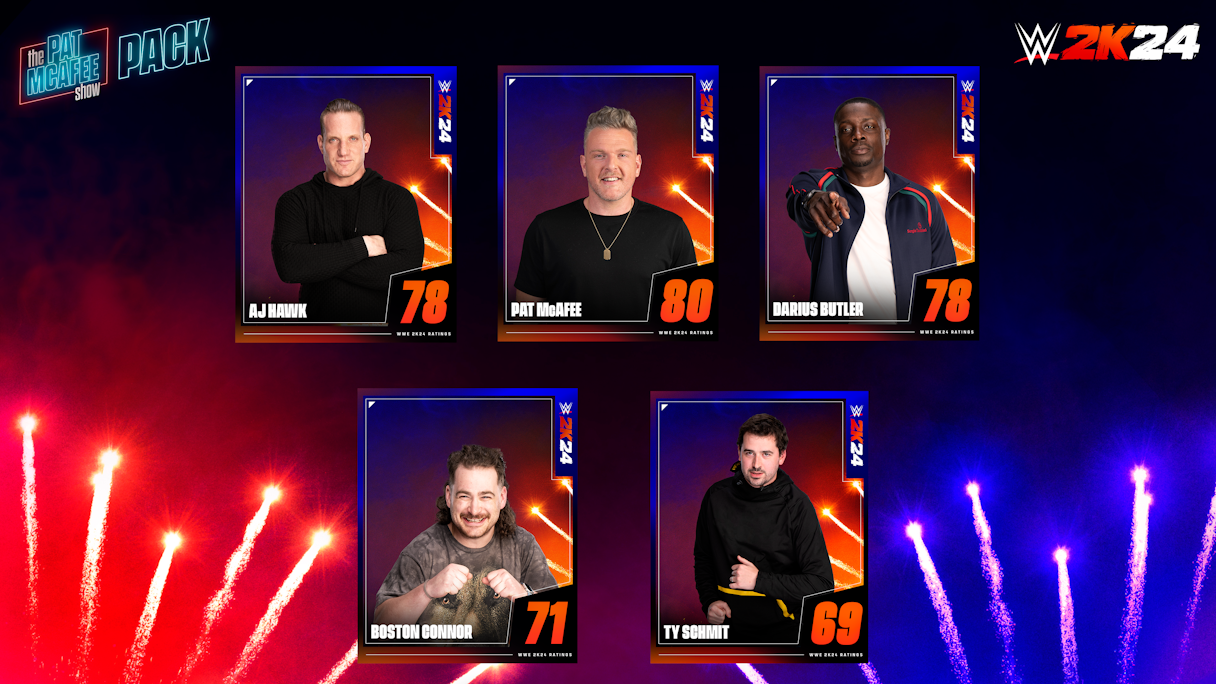 WWE 2K24 DLC 3 ROSTER