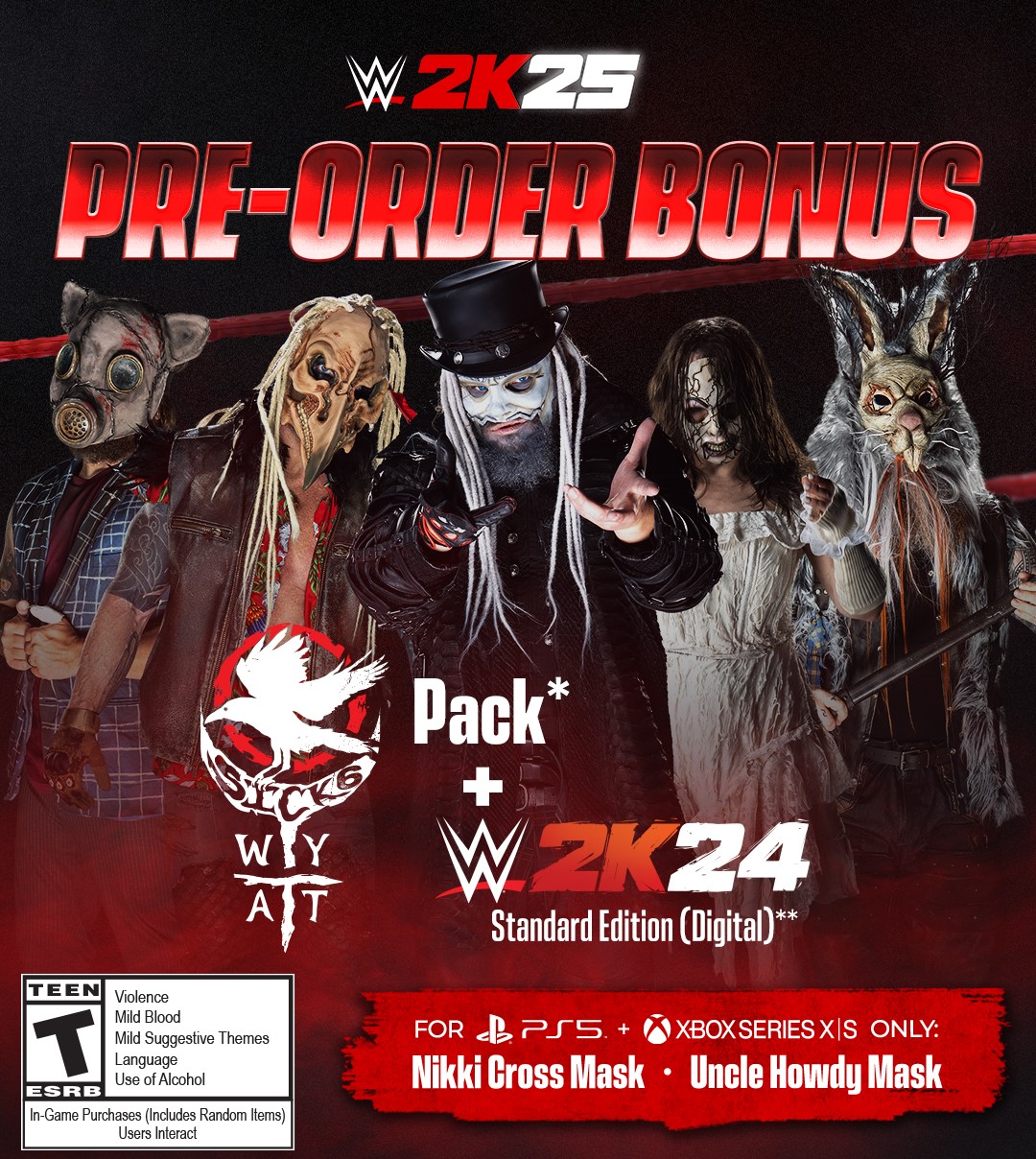 WWE 2K25 Pre-Order Bonus