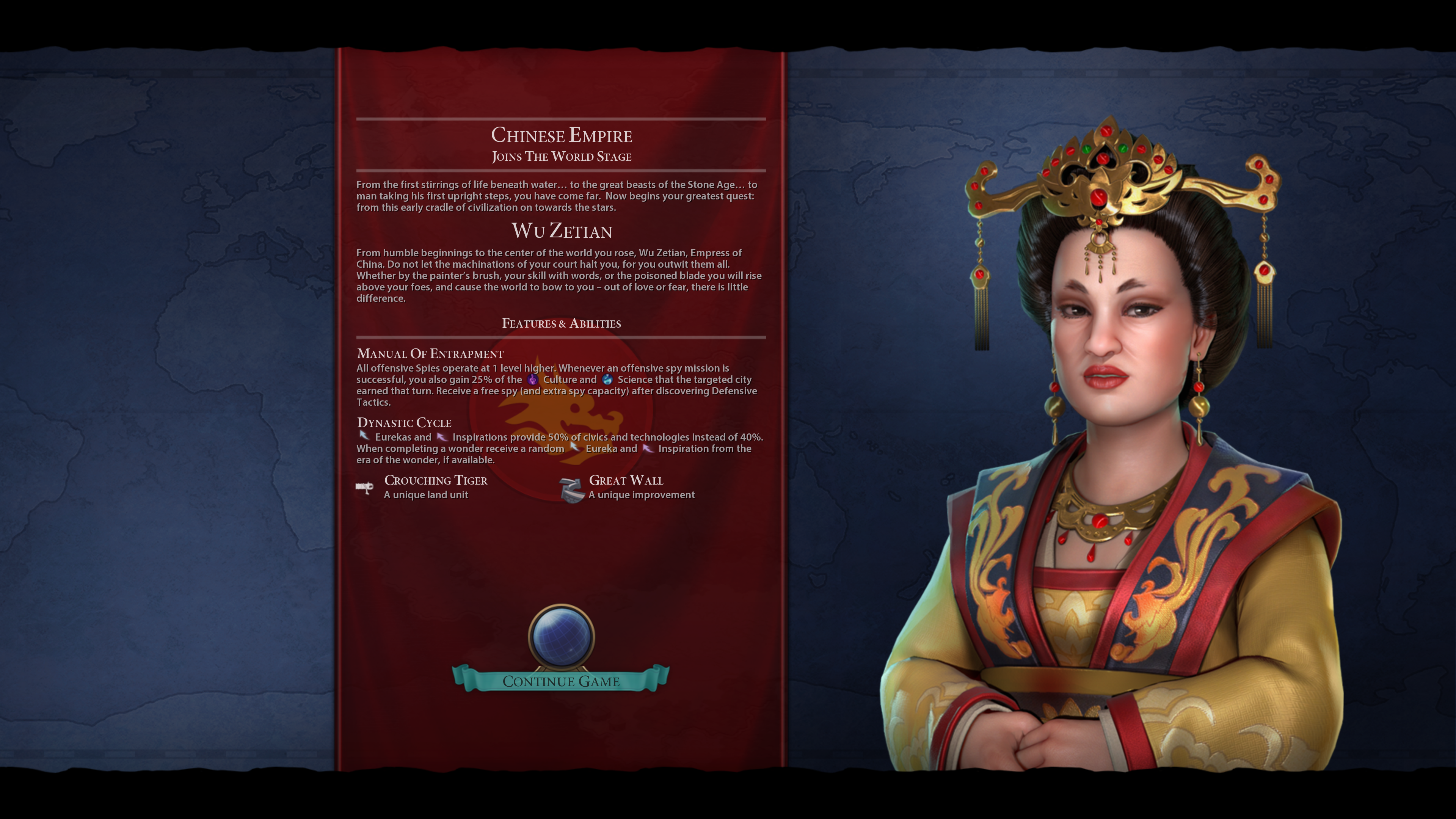 CIV | Leader Pass Pack 3 | Wu Zetian