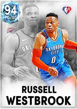 russell westbrook 75th anniversary jersey