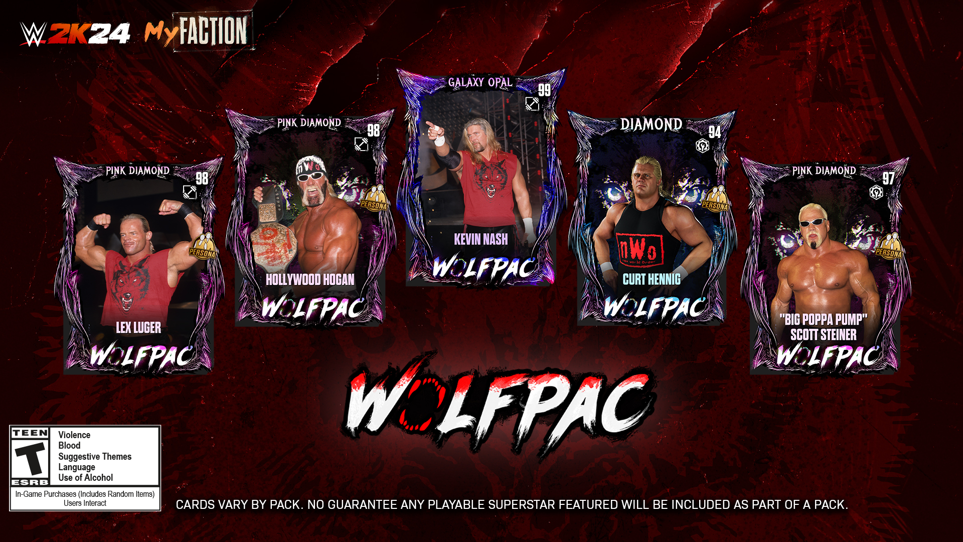 WWE 2K24 Wolfpac