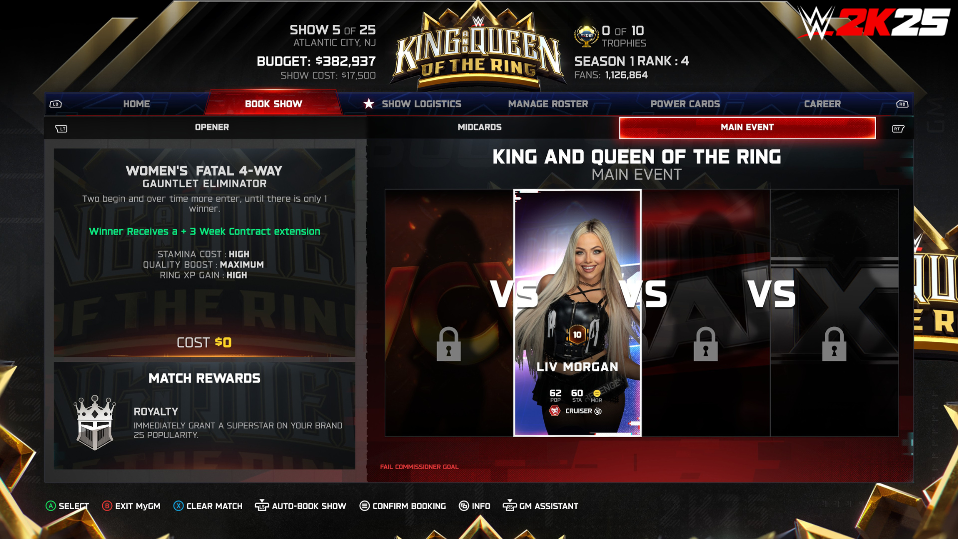 King and Queen of the Ring