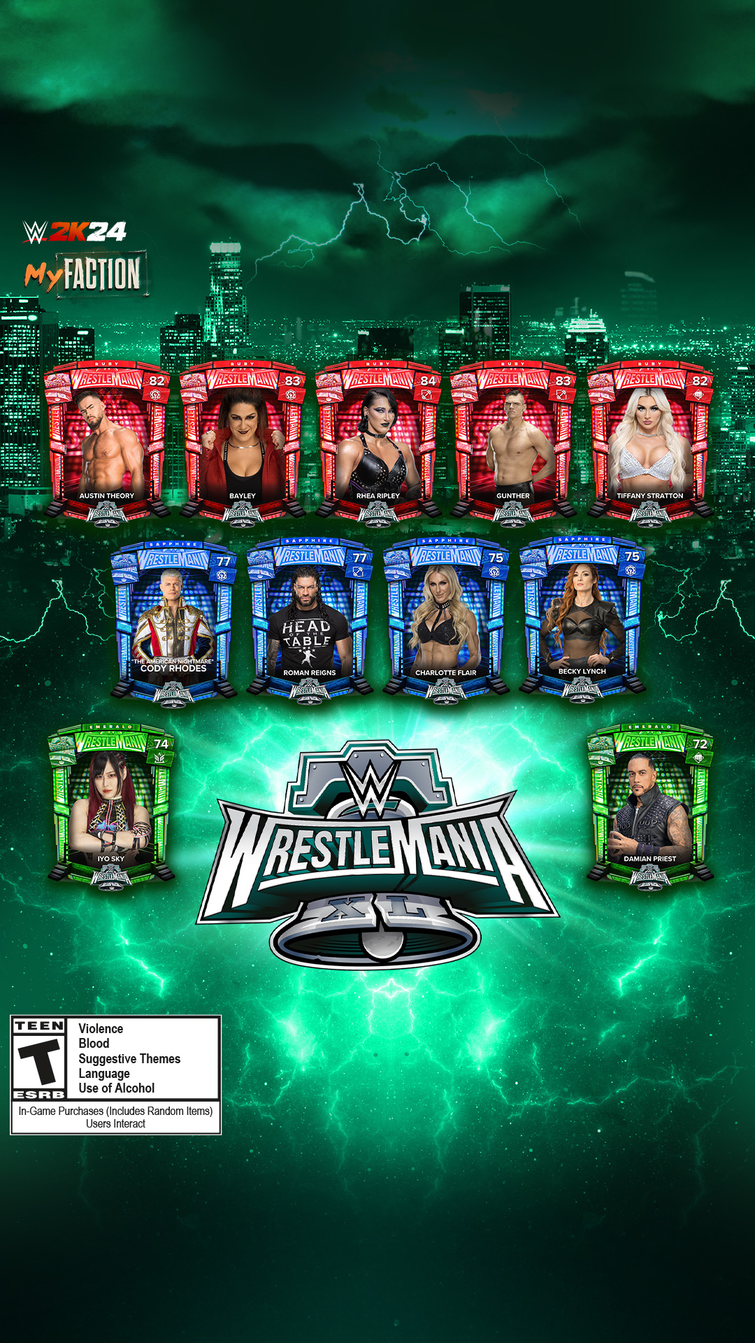 WWE 2K24 WrestleMania