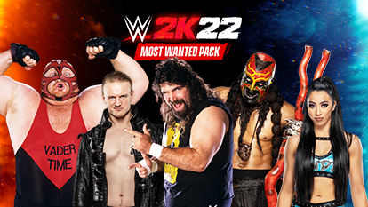 WWE 2K22 Most Wanted Pack DLC