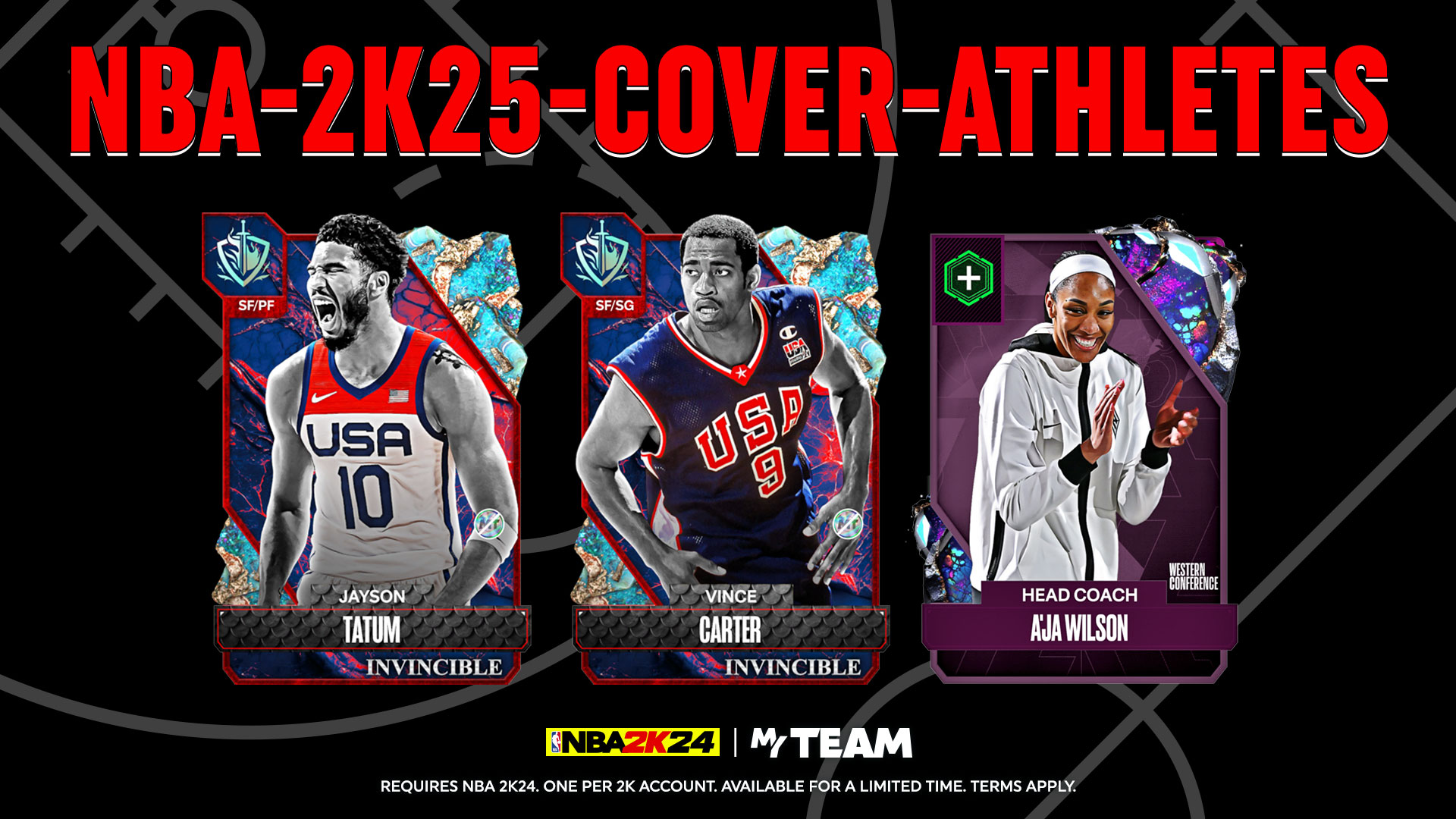 NBA 2K24 - MyTEAM 2K25 COVER ATHLETES