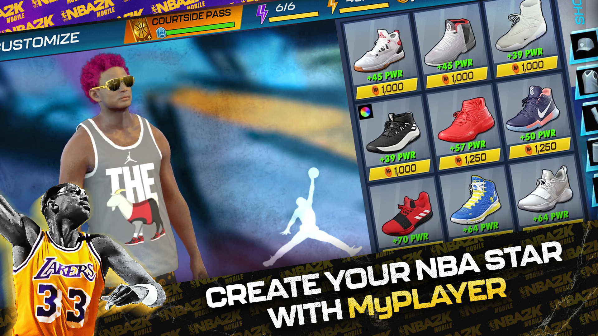 Create Your NBA Star With MyPLAYER