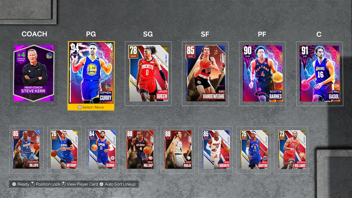 NBA 2K23 Draft 