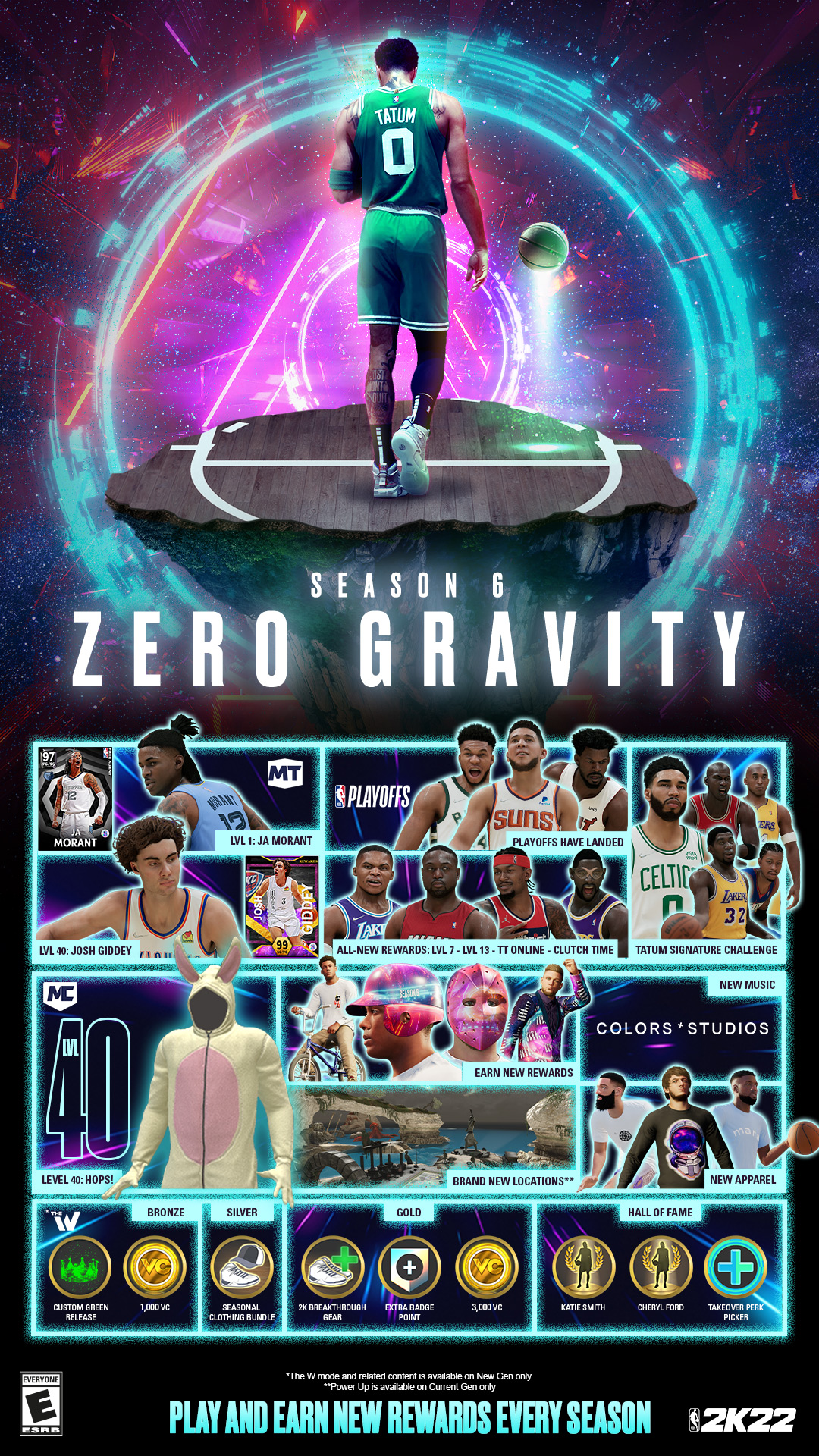 NBA 2K22 Season 6: Zero Gravity 