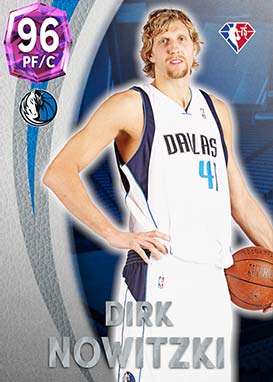 N22 | NBA 75 | Section 3 2000 Dirk Nowitski 