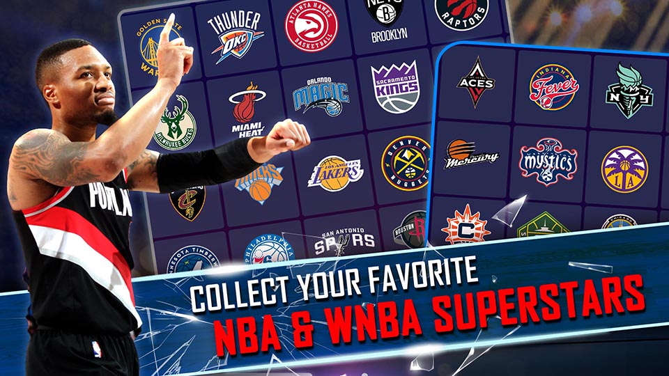NBA SuperCard Collect NBA Superstars 