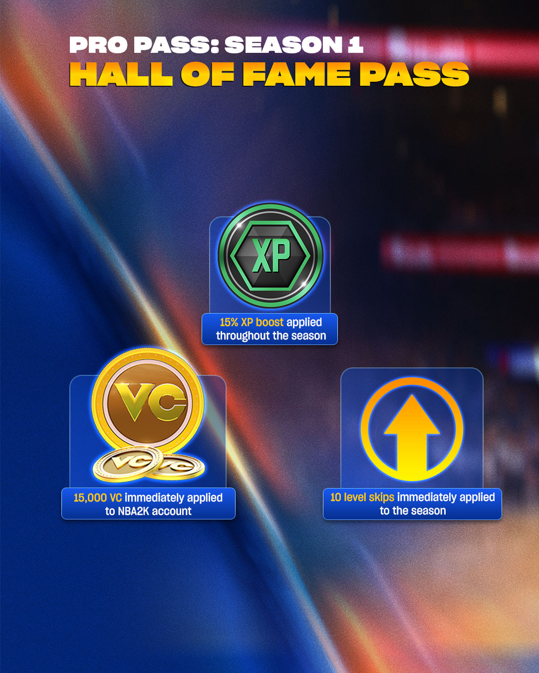 Hall of Fame Rewards