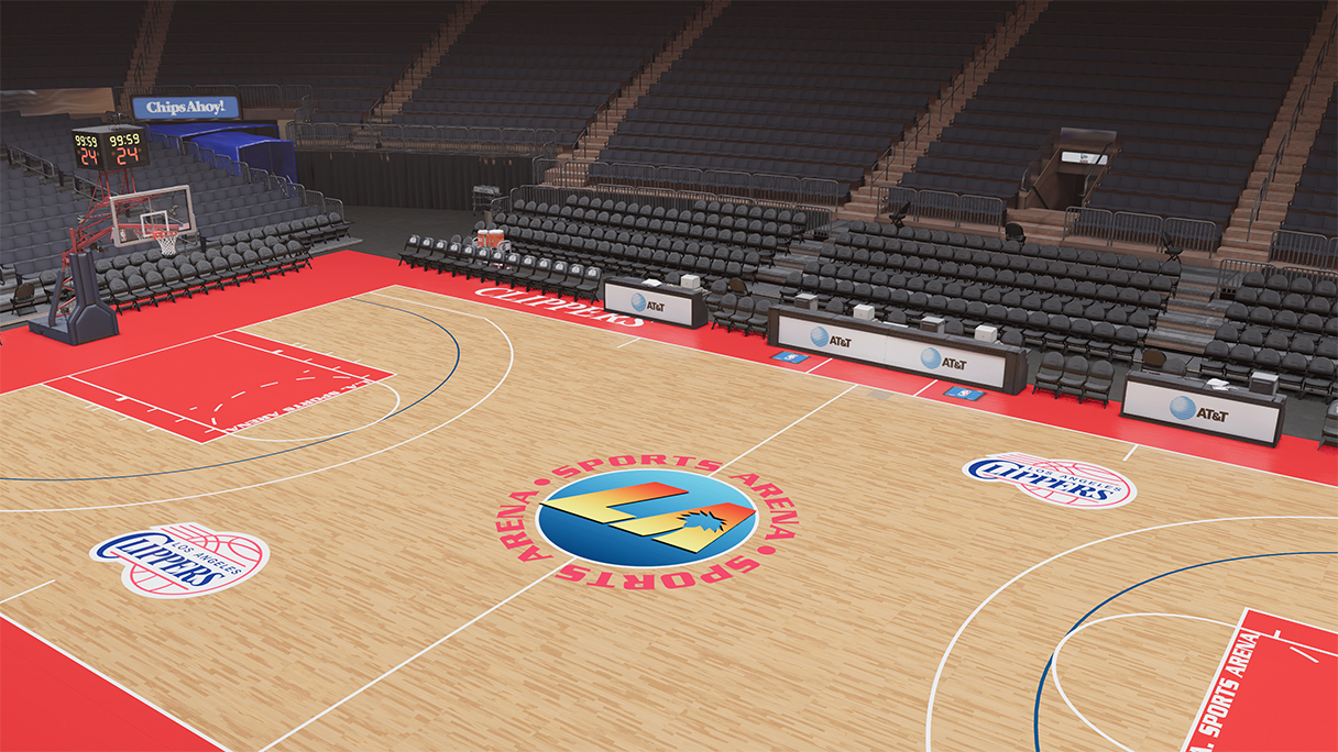NBA 2K23 Court