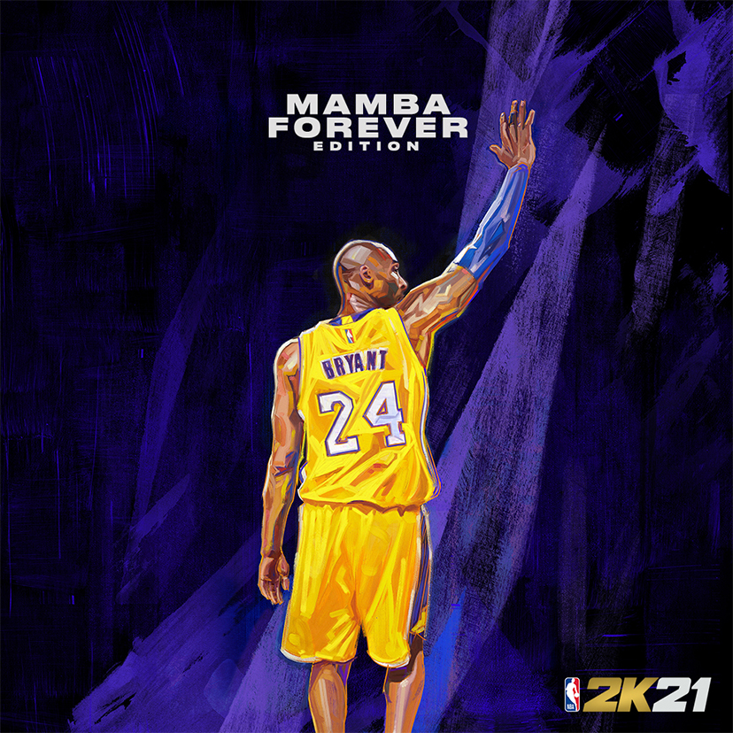 NBA 2K21 Cover Athlete Kobe Bryant Next Gen
