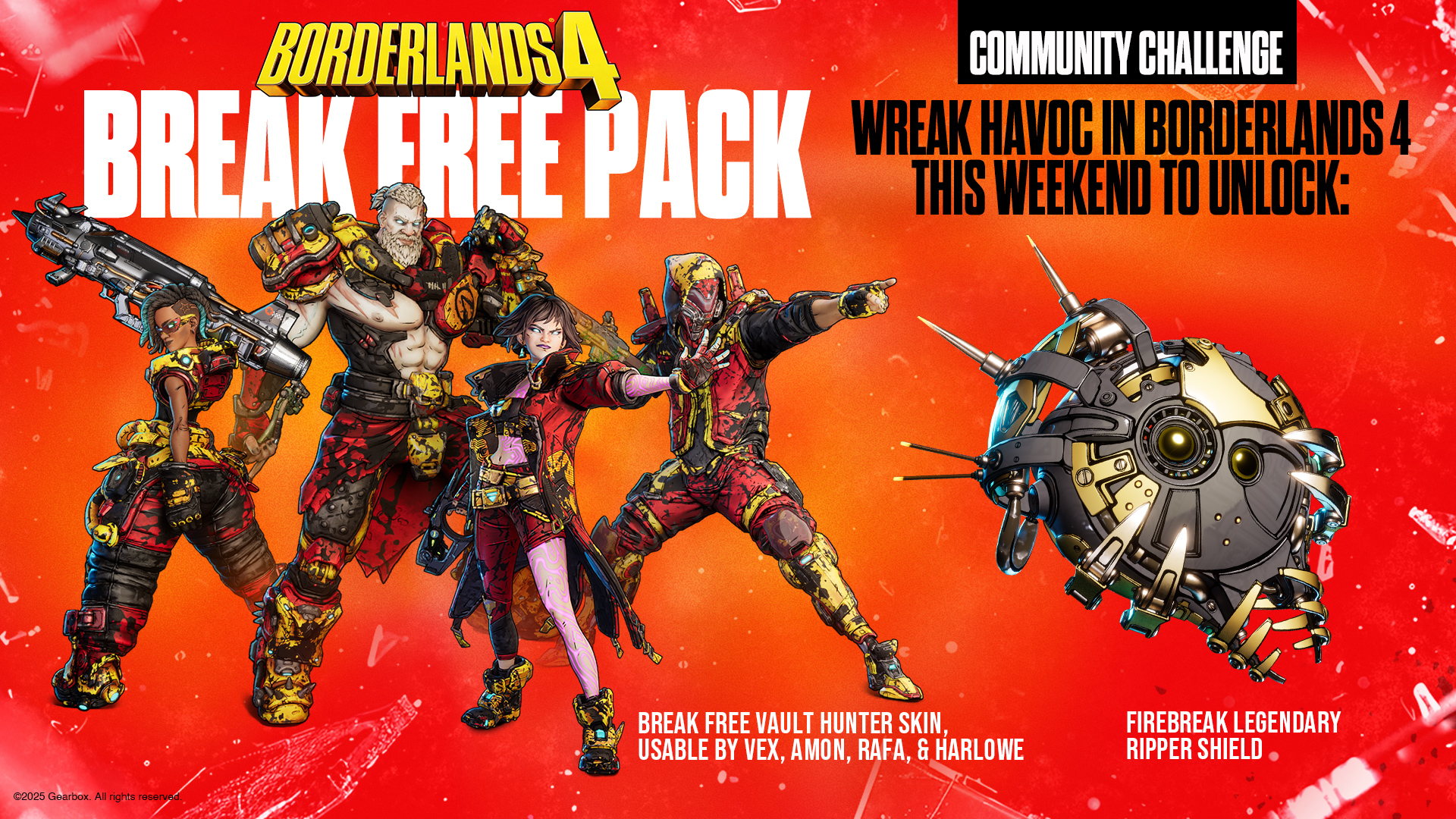 Borderlands 4 Break Free Pack