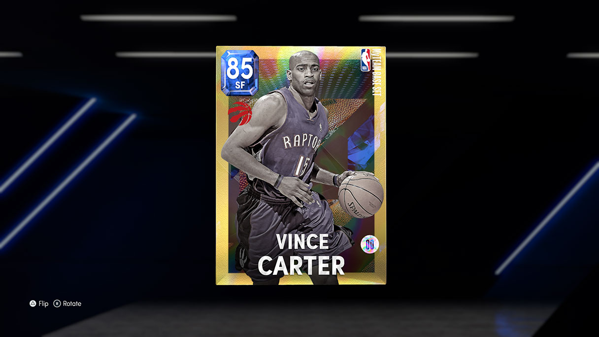 Holo Player Card Vince Carter