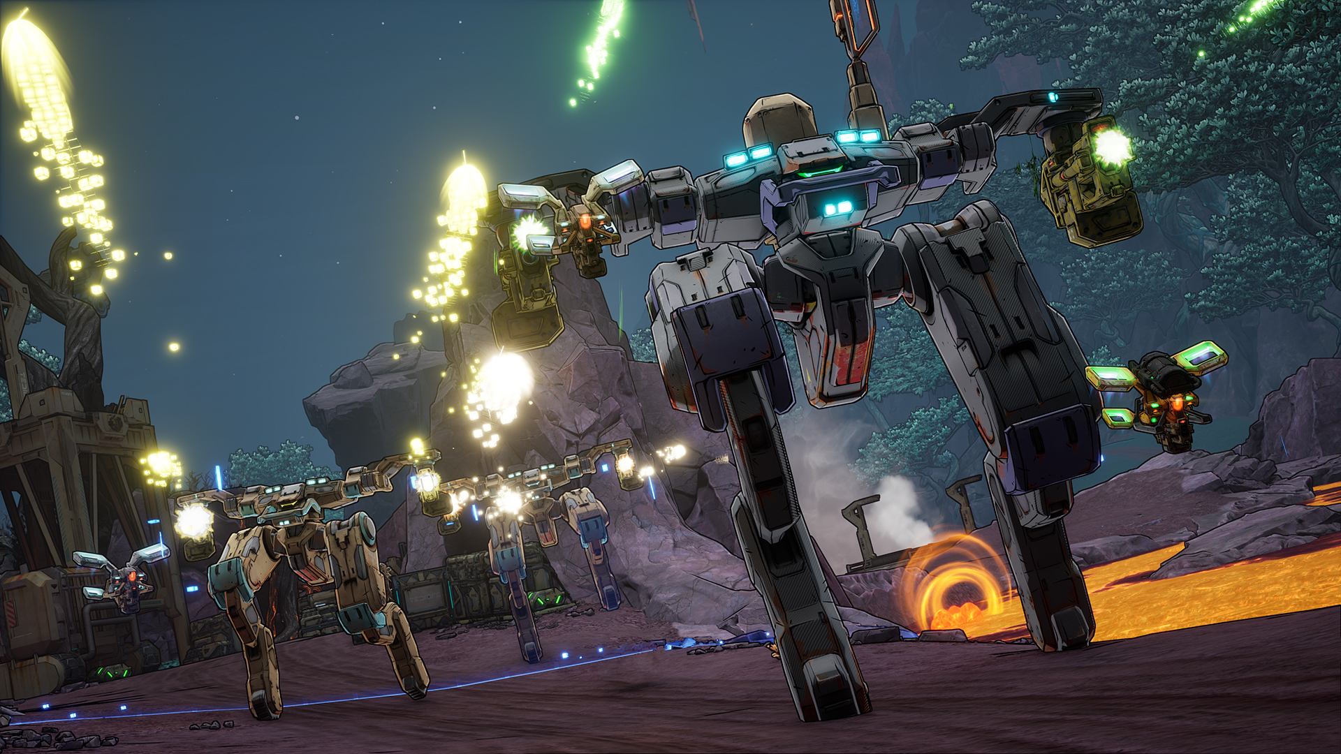 Tediore Mechs