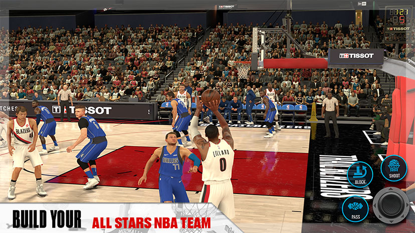 NBA 2K Mobile All Star Team 