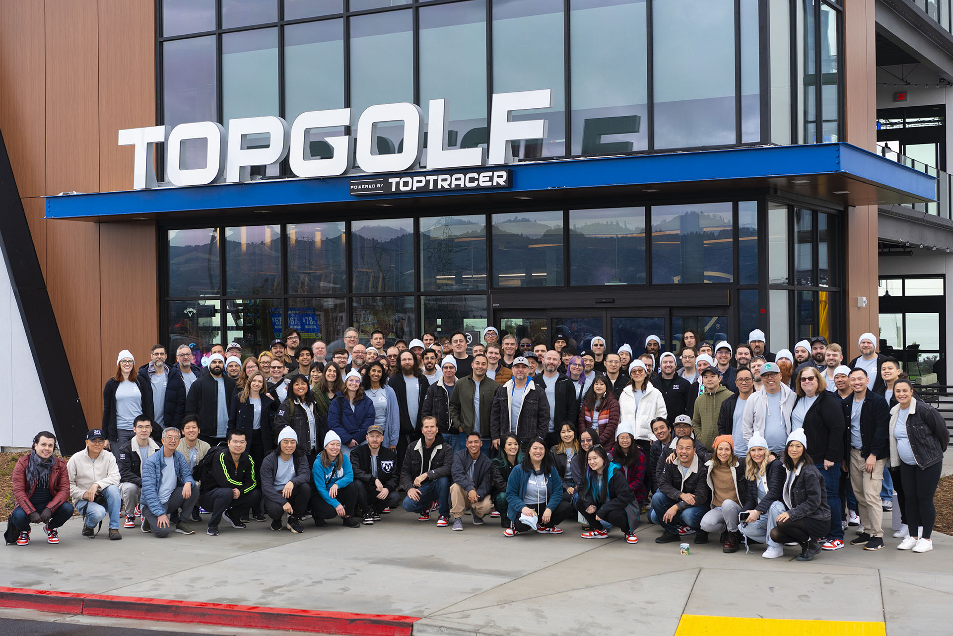 31U | Blog | Winter 2025 T Week - Team Photo Topgolf