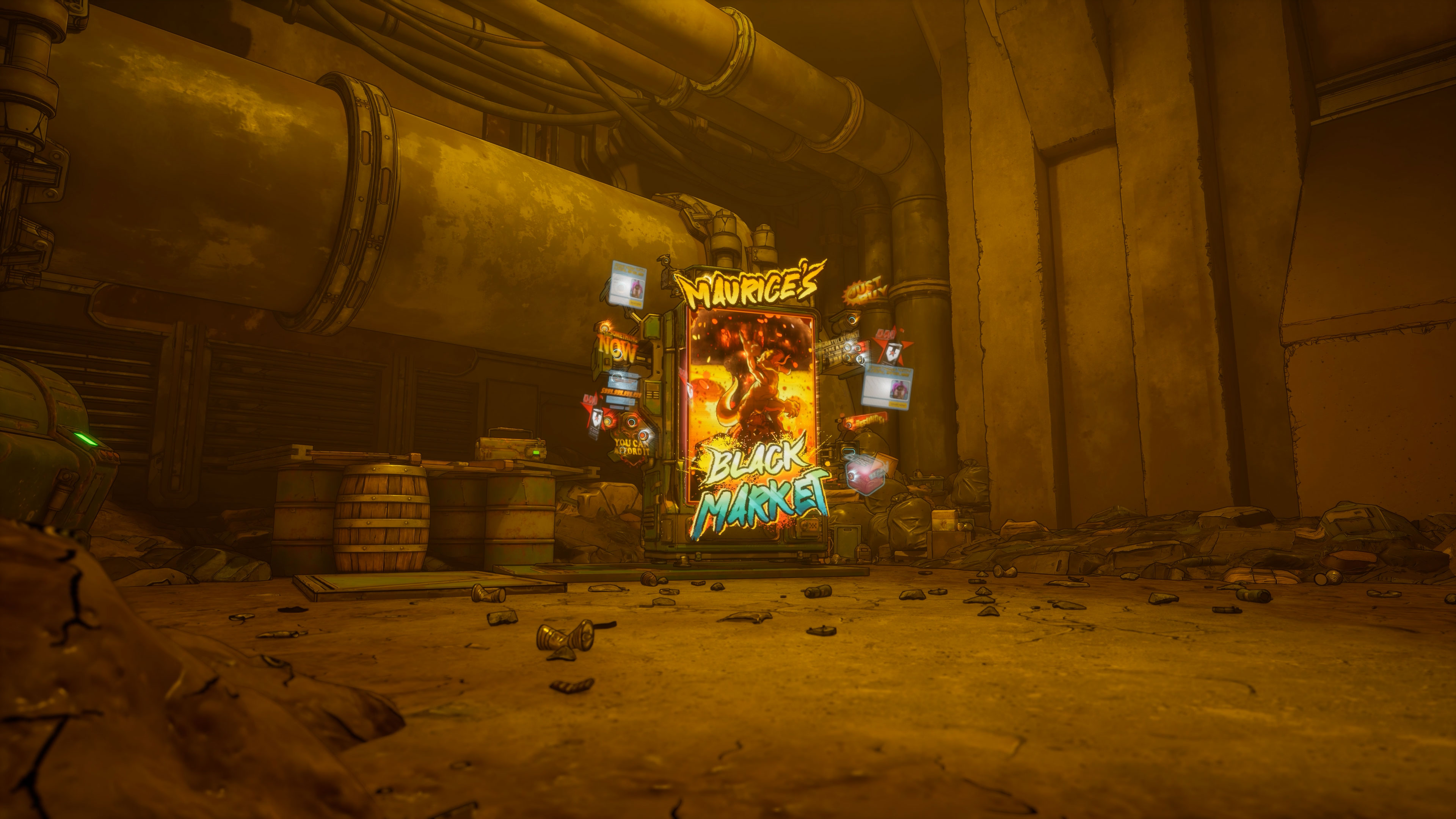 Maurice’s Black Market Vending Machine