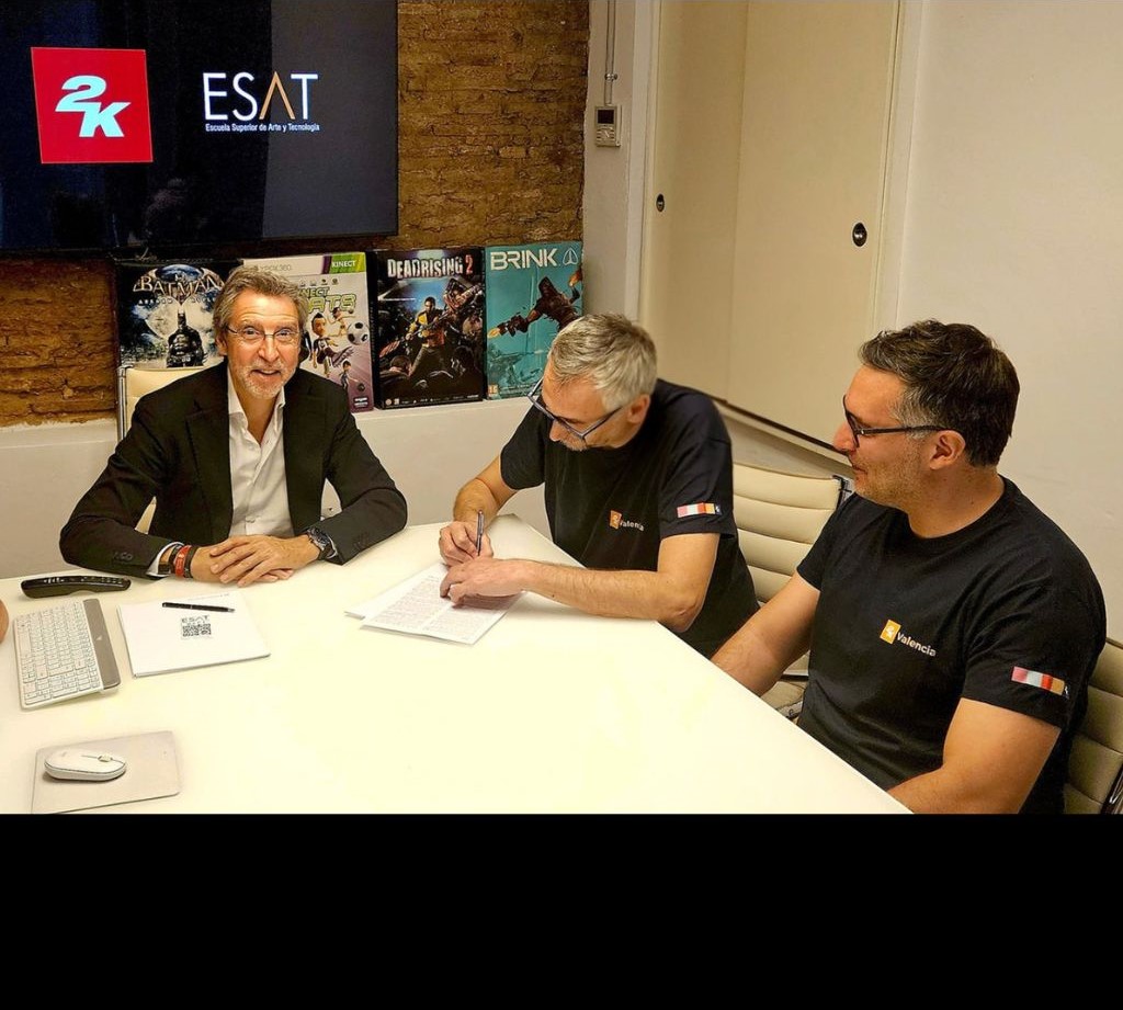  2K Valencia and ESAT School Set to Promote Talent and Employability in the Sector